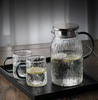 Glass Pitchers Texture 1500ML Large capacity Glass Pitchers