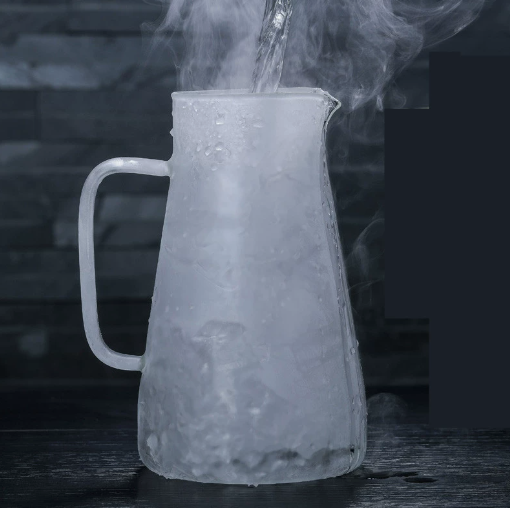 Glass Pitchers Square handle, large capacity 1500ML 1800ML