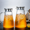 Glass Pitchers Square handle, large capacity 1500ML 1800ML