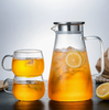 Glass Pitchers Square handle, large capacity 1500ML 1800ML
