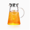 Glass Pitchers 1500ML 1800ML Large capacity Glass Pitchers Glass Pitcher with Lid
