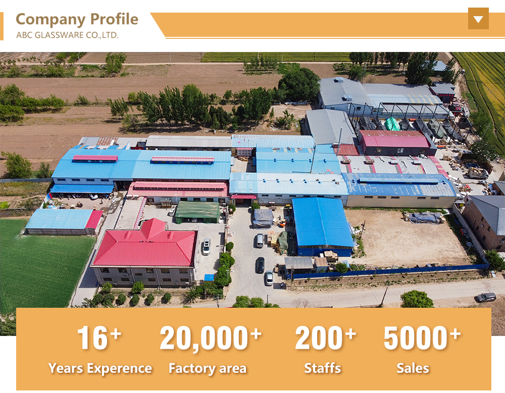 ABC Glassware manufacturer in china