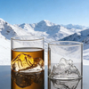 Wholesale Customization Whiskey Mountain Cup，Crystal Glassware for Whisky, Tea, Scotch, Cocktail Beverage,Best Gift