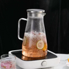 Glass Pitchers Square handle, large capacity 1500ML 1800ML