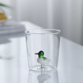 3D Animal Glass Cup