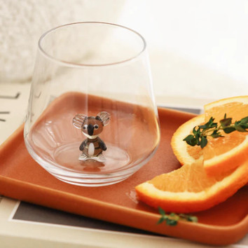 3D Animal Glass Cup Koala