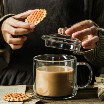 double glass coffee mugs