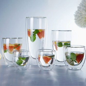 double walled coffee glasses