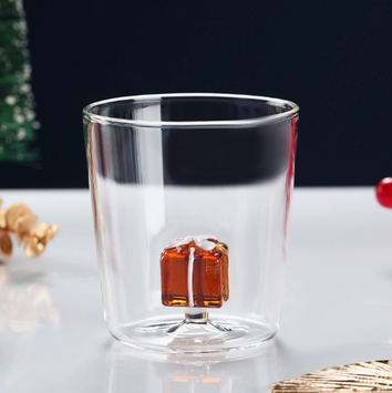 Christmas Glass Cup
