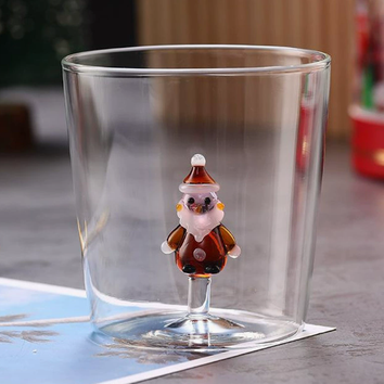 Christmas Glass Cup