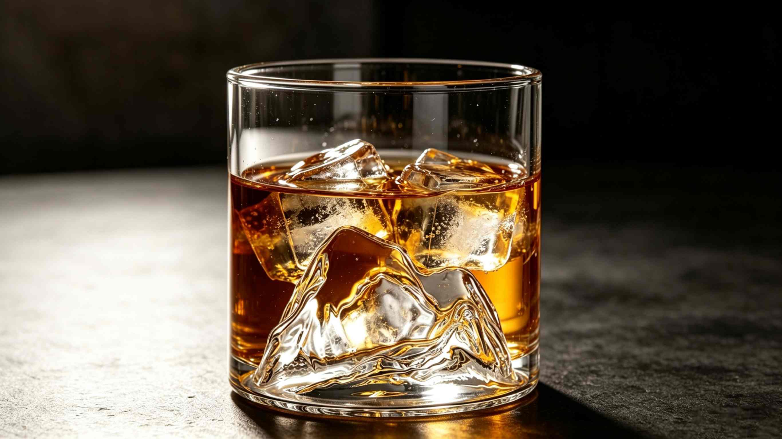 Mount Fuji Whisky Glass