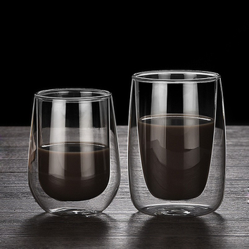 coffee mugs glass double wall