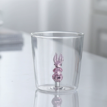 3D Animal Glass Cup