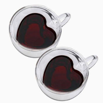 glass mugs double wall