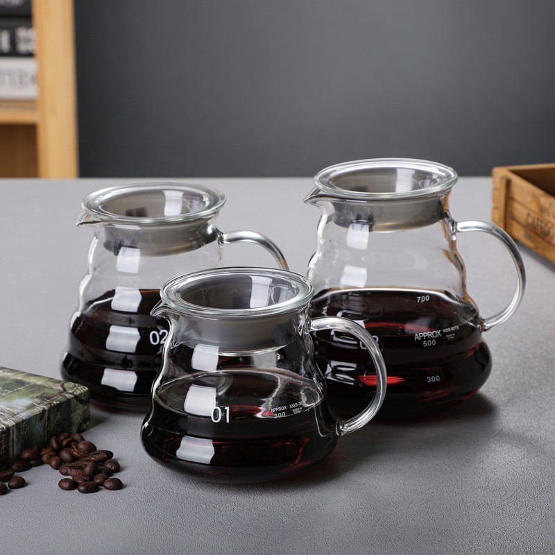 Glass Coffee Pots (8)