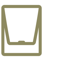 Double-walled glass cup