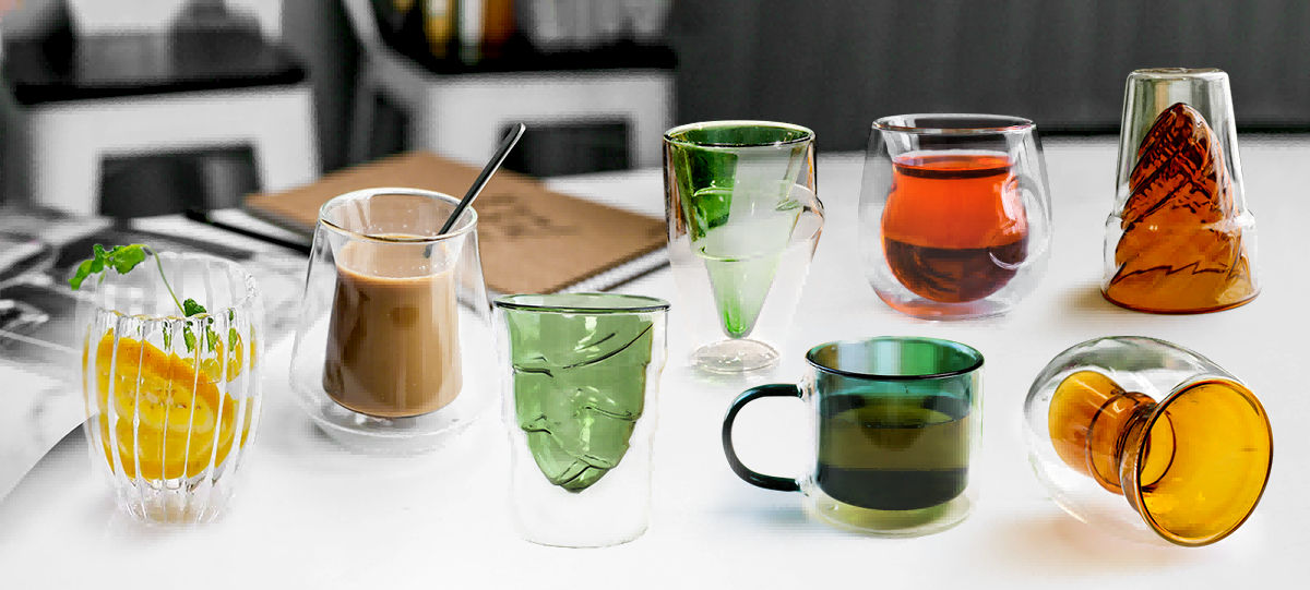 Premium Double-Walled&nbsp; Borosilicate Glass Cups